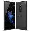 Flexi Slim Carbon Fibre Case for Sony Xperia XZ2 Premium - Brushed Black